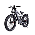 Miniatyrbillede 1 af 8: Elektrisk mountainbike RZOGUWEX S7, 48V 25AH batteri, 1000W motor, 26" tykke dæk, grå