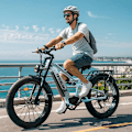 Miniatyrbillede 6 af 11: Tifgalop ES7 26" Elcykel med store dæk 750W 52V 19Ah Rækkevidde 40-90 km