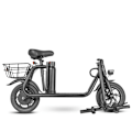Pikkukuva 2 / 11: Taittuva sähköpotkulauta istuimella SAMEBIKE SM-C01, 350W 10.4Ah, 12 tuumaa