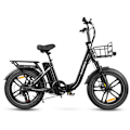 Pikkukuva 4 / 11: Taittuva sähköpyörä SAMEBIKE C05 Pro, läpiajettava, 36V 500W moottori, paksut renkaat