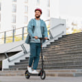Pikkukuva 8 / 11: Sähköpotkulauta iSinwheel E9T Max - 10" - 500W 36V 10Ah - Sovellusohjaus