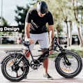 Pikkukuva 7 / 10: Taittuva sähköpyörä SAMEBIKE LOTDM200-II, moottori 750W 48V, älykäs NFC