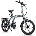 Pikkukuva 4 / 11: Taittuva sähköpyörä CMACEWHEEL EM20, 350W 36V 12Ah, 20", harmaa