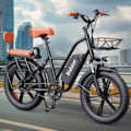 Miniatyrbillede 11 af 11: Elcykel RIDSTAR FM001, 2 sæder, 20", 1000W motor, 48V 15Ah batteri, tykke dæk