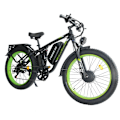Miniatyrbillede 3 af 7: Elcykel ORLMS V3, Daul-motor 52V 2000W, batteri 52V 25AH
