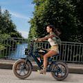 Pikkukuva 10 / 10: Sähköpyörä HillMiles MileZoom 1, moottori 52V 250W, 20*4.0 tuuman renkaat, 25 km/h