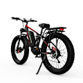 Miniatyrbild 6 av 6: Elcykel DUOTTS S26, 26-tums feta däck, 750W*2 motorer, smart app