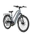 Miniatyrbild 2 av 10: Trekking elcykel JOBOBIKE Astra, 250W 36V 15Ah, Shimano 8S, Stöd för Bluetooth, Grå