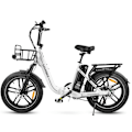 Pikkukuva 3 / 10: Taittuva sähköpyörä SAMEBIKE C05 Pro, läpiajettava, 36V 500W moottori, paksut renkaat