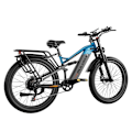 Miniatyrbillede 6 af 11: Elcykel PULUMA PE86, 500W motor, momentsensor, 48V 20Ah batteri, sort og blå