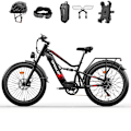 Miniatyrbillede 1 af 10: Tifgalop ES7 26" Elcykel med store dæk 750W 52V 19Ah Rækkevidde 40-90 km