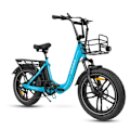 Pikkukuva 2 / 10: Taittuva sähköpyörä SAMEBIKE C05 Pro, läpiajettava, 36V 500W moottori, paksut renkaat