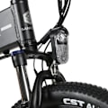 Pikkukuva 10 / 11: Taittuva sähkömaastopyörä SAMEBIKE LO26-II-FT, 900W 48V 14Ah, hydraulinen jarru