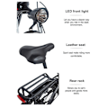 Miniatyrbillede 9 af 10: El-bycykel Hedatx TXC10, motor 48V 250W, 19,2Ah batteri, 9 gear