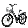 Miniatyrbild 4 av 11: SAMEBIKE RS-A01 Plus 26" elektrisk stadscykel, motor 48V 750W, 14AH batteri