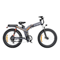 Miniatyrbillede 1 af 2: Sammenklappelig elcykel ENGWE X24, 19,2 Ah + 10 Ah dobbeltbatteri, tredobbelt affjedring
