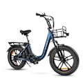 Pikkukuva 3 / 11: Taittuva sähköpyörä SAMEBIKE C05 Pro, läpiajettava, 36V 500W moottori, paksut renkaat