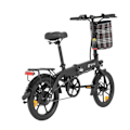 Miniatyrbillede 5 af 11: El-bycykel DYU A1F Pro, motor 36V 250W, fuldt foldbar, sort