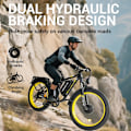 Miniatyrbillede 7 af 7: Elcykel ORLMS V3, Daul-motor 52V 2000W, batteri 52V 25AH