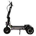 Miniatyrbillede 2 af 10: Trehjulet elektrisk løbehjul OOTD T30, 3200W, dobbelt motor, med dobbelt oplader, sort
