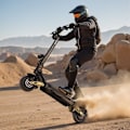 Miniatyrbillede 9 af 11: El-scooter OOTD S30, dobbeltmotor, 2400W 52V 23,4Ah, 10", sort