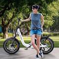 Pikkukuva 5 / 10: Taittuva sähköpyörä SAMEBIKE C05 Pro, läpiajettava, 36V 500W moottori, paksut renkaat