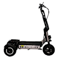 Miniatyrbillede 4 af 10: Trehjulet elektrisk løbehjul OOTD T30, 3200W, dobbelt motor, med dobbelt oplader, sort