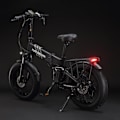 Pikkukuva 8 / 11: Taittuva sähköpyörä PURE UNICORN U4, 1000 W 15 Ah, fatbike, musta