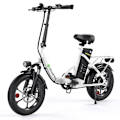 Pikkukuva 3 / 4: Kaupunkisähköpyörä iSinwheel U4, 36V 10.4AH 250W, 16" Foding-sähköpyörä - musta