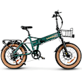 Pikkukuva 3 / 11: Sähkömaastopyörä SAMEBIKE XWLX09-II, moottori 1000 W, akku 48 V 15 Ah, kokoontaitettava