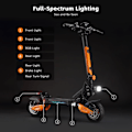 Miniatyrbillede 8 af 11: El-løbehjul HALO KNIGHT T102, 52V 1200W 21Ah, 10", understøtter NFC