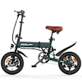 Miniatyrbillede 3 af 11: ESKUTE F200 14" Mini Foldbar Elcykel 250W Motor 36V 7.8Ah Batteri
