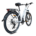 Miniatyrbillede 5 af 11: Elcykel med servostyring HedaTX TX520, midterdrev 250W, 48V 13Ah batteri, 27,5", til bycykling