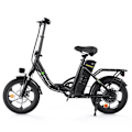 Pikkukuva 2 / 8: Kaupunkisähköpyörä iSinwheel U4, 36V 10.4AH 250W, 16" Foding-sähköpyörä - musta