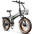 Pikkukuva 4 / 7: Sähkömaastopyörä SAMEBIKE XWLX09-II, moottori 1000 W, akku 48 V 15 Ah, kokoontaitettava