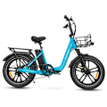 Pikkukuva 4 / 10: Taittuva sähköpyörä SAMEBIKE C05 Pro, läpiajettava, 36V 500W moottori, paksut renkaat