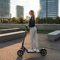 Pikkukuva 10 / 11: iSinwheel S10MAX taittuva sähköpotkulauta - 1000W 48V 15Ah - 10" maastorenkaat