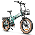 Pikkukuva 6 / 11: Sähkömaastopyörä SAMEBIKE XWLX09-II, moottori 1000 W, akku 48 V 15 Ah, kokoontaitettava