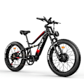 Miniatyrbillede 4 af 11: Tifgalop ES7Pro Elcykel Dobbeltmotor, 1500W, 52V 21Ah Batteri, Sort