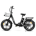 Pikkukuva 1 / 11: Taittuva sähköpyörä SAMEBIKE C05 Pro, läpiajettava, 36V 500W moottori, paksut renkaat