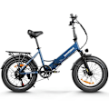 Miniatyrbillede 1 af 9: Sammenklappelig elcykel SAMEBIKE LOTDM200-II, Motor 750W 48V, Smart NFC