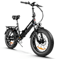 Pikkukuva 4 / 10: Taittuva sähköpyörä SAMEBIKE LOTDM200-II, moottori 750W 48V, älykäs NFC