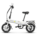 Miniatyrbillede 2 af 8: Bærbar pendler elcykel Samebike YINYU14, motor 36V 350W, 25km/t