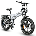 Miniatyrbillede 4 af 11: Sammenklappelig offroad-elcykel SAMEBIKE RS-A02, motor 1200W, fuld affjedring