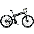 Pikkukuva 2 / 11: Taittuva sähkömaastopyörä SAMEBIKE LO26-II-FT, 900W 48V 14Ah, hydraulinen jarru
