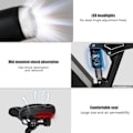 Miniatyrbillede 6 af 10: Elektrisk mountainbike CMACEWHEEL TP26, 750W 17Ah, 26"*4.0 Fatbike - Grå Sort
