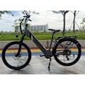 Miniatyrbillede 4 af 5: Elektrisk bycykel LANKELEISI ES500PRO, 500W motor 48V 14.5Ah batteri 24'' dæk 32 km/t maks. hastighed