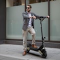 Miniatyrbillede 11 af 11: El-scooter OOTD S30, dobbeltmotor, 2400W 52V 23,4Ah, 10", sort
