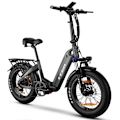 Pikkukuva 3 / 5: Taittuva sähköpyörä TTGO F6, 250 W, vääntömomentti 45 Nm, 25 Ah, vihreä