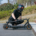 Miniatyrbillede 10 af 11: Sammenklappelig El-Scooter KuKirin S1 Max, Motor 36V 350W, 8 Tommer Dæk